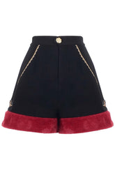 Red/Black Dark Baroque Classic Ouji Lolita Shorts